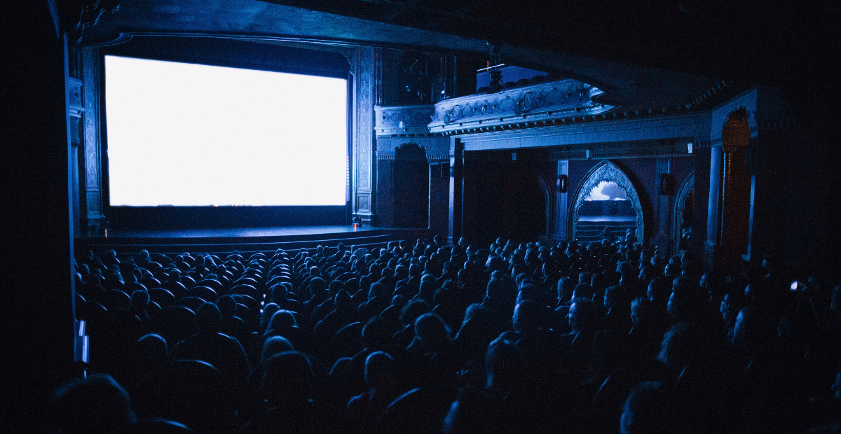 A photo of a movie theater