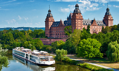 a river cruise boat